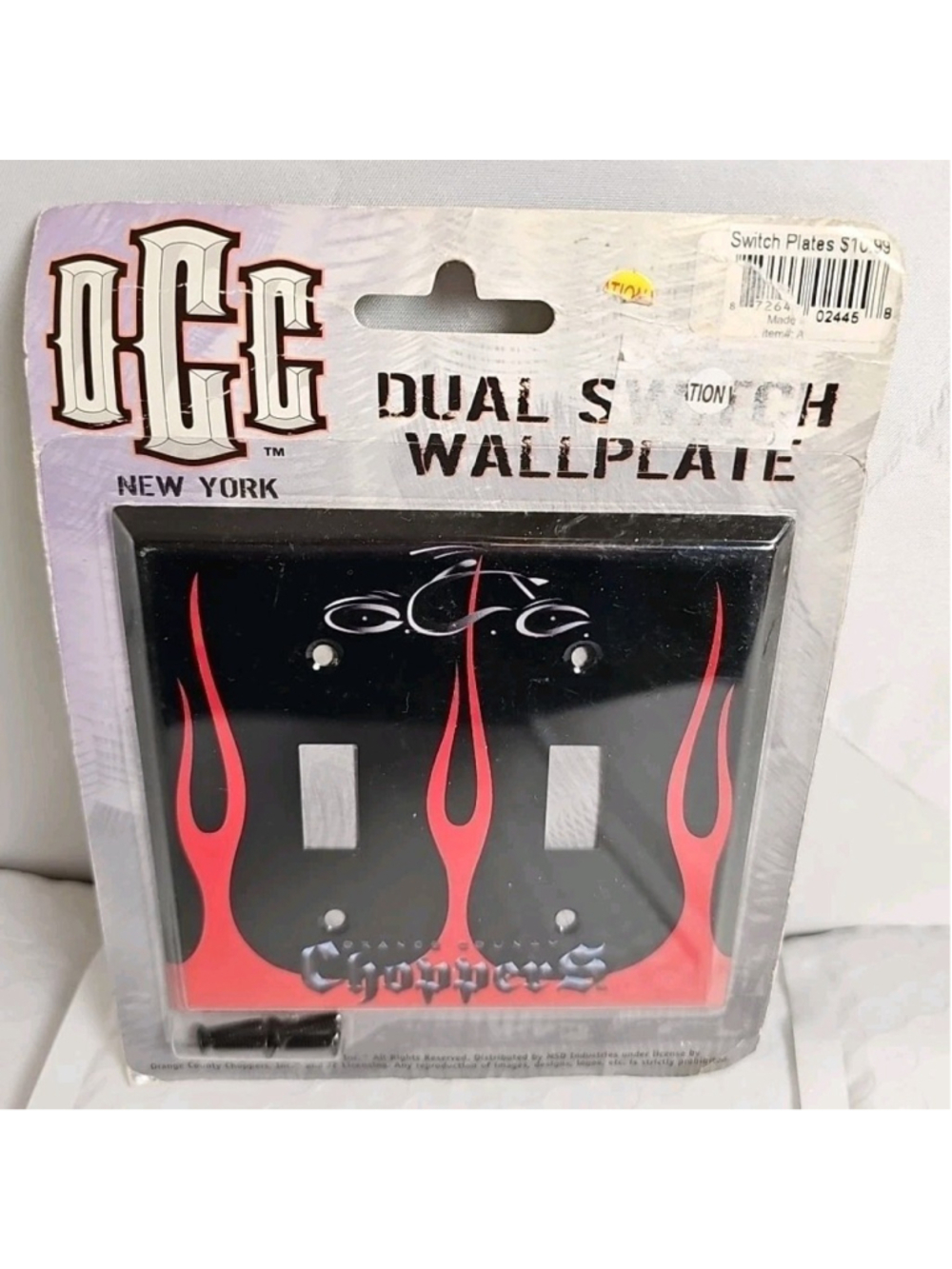 VTG 04 Orange County Choppers OCC American Chopper Double/Dual Switch Wall Plate